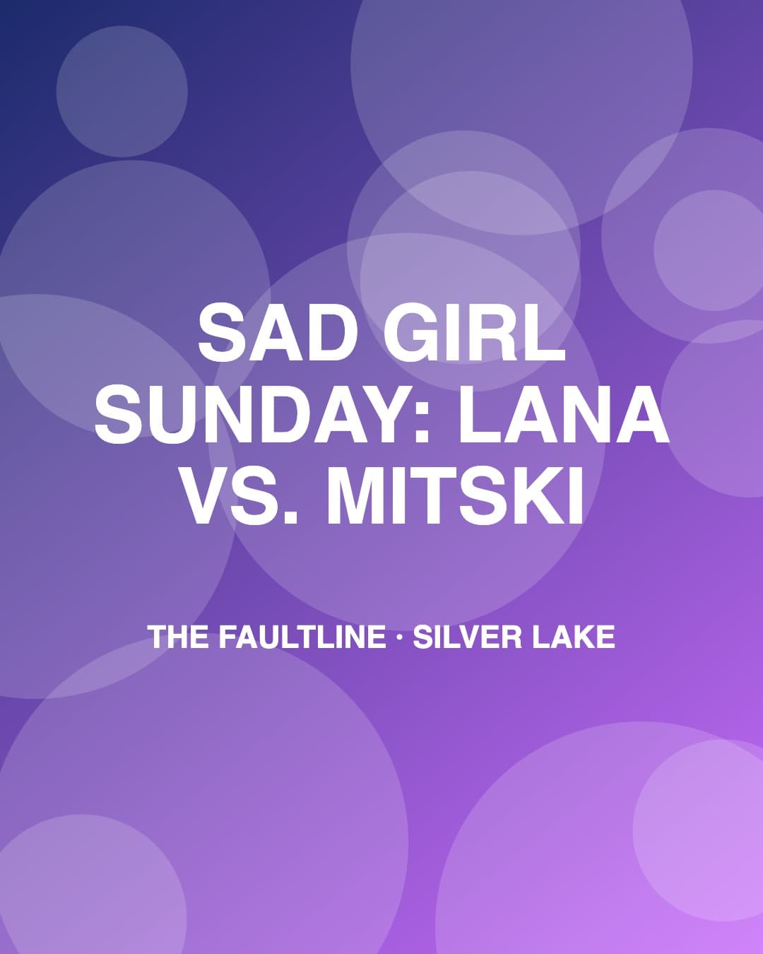 Sad Girl Sunday: Lana vs. Mitski